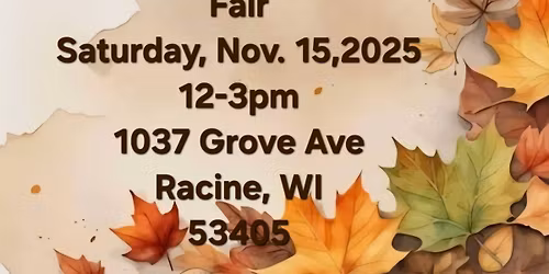 Grove Club Fall Craft fair