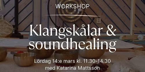Klangsk\u00e5lar & soundhealing