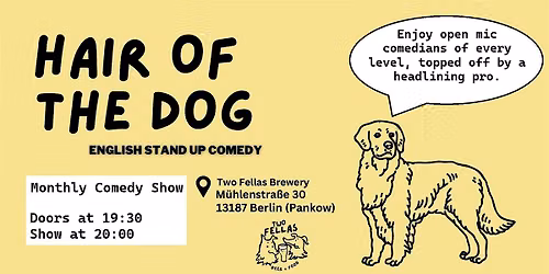 Hair of the Dog - English Stand-Up Comedy