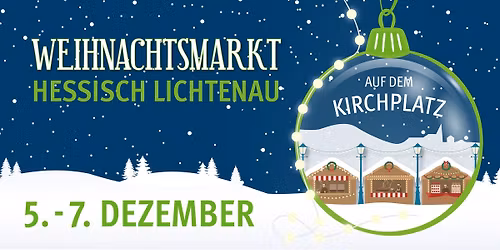Weihnachtsmarkt Hessisch Lichtenau