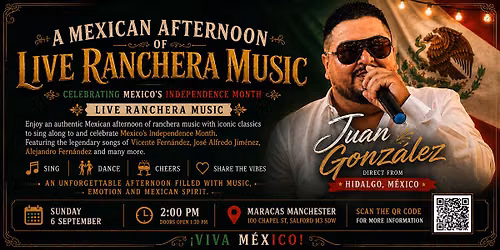 A Mexican Afternoon of Live Ranchera Music in Manchester