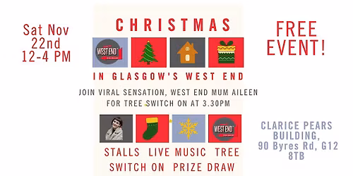 \u2728Christmas in Glasgow's West End \u2728