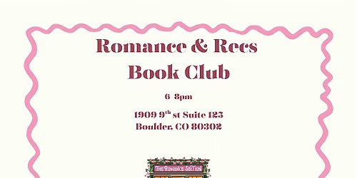 Romance and Recs Book Club