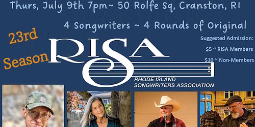 RISA Songwriters in the Round at Artists' Exchange