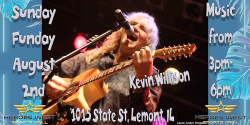 Sunday Funday Patio Party with Kevin Willison
