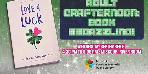 Adult Crafternoon: Book Bedazzling!
