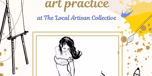 \u201dMermaid Model" Observational Art Practice @Local Artisan Collective, Wed May 20, 6:30p-8:30p $12