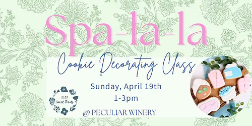 Spa-La-La Cookie Class