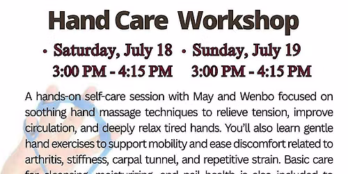 Hand Care Workshop