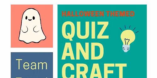 Halloween Quiz & Craft Trivia Night + Costume Contest!