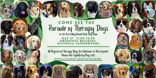 FVKC Annual Parade of Therapy Dogs
