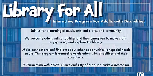 Library for All: Interactive Program for Adults with Disabilities