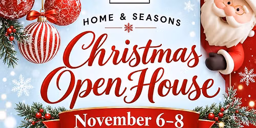 Christmas Open House at Home & Seasons