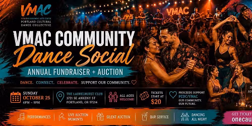 VMAC Community Dance Social: Annual Fundraiser + Auction