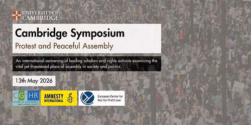Cambridge Symposium on Protest and Peaceful Assembly