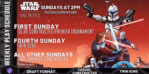 Star Wars Unlimited TCG Weekly Play