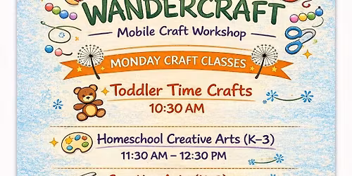 Toddler Time Arts and Crafts Class