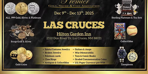 Las Cruces, NM FREE 5- Day Event