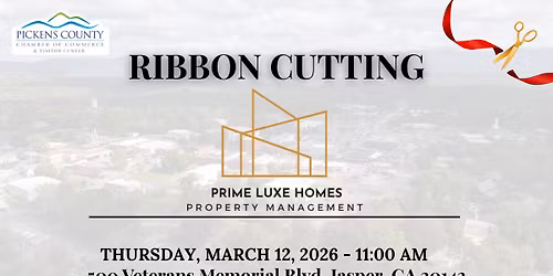 Ribbon Cutting: Prime Luxe Homes