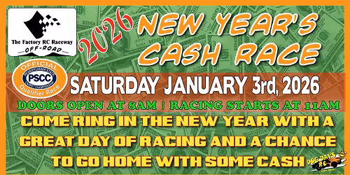 5th Annual New Years' Cash Race