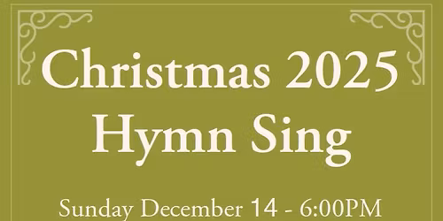 Christmas Hymn Sing