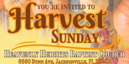 Harvest Sunday