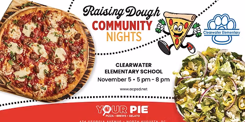 \ud83c\udf55 Community Night: Clearwater Elementary School
