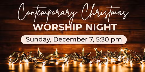 Contemporary Christian Worship Night