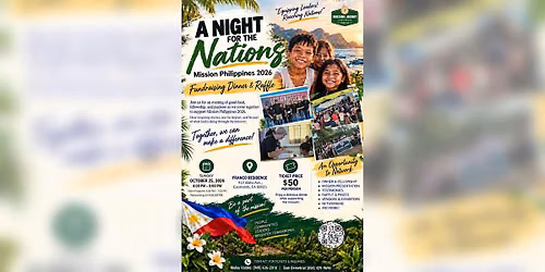 A Night for the Nations: Mission Philippines 2026