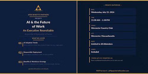 AI and the Future of Work - An Executive Roundtable