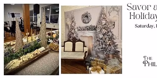 Savor and Celebrate Holiday Fundraiser (tickets required)