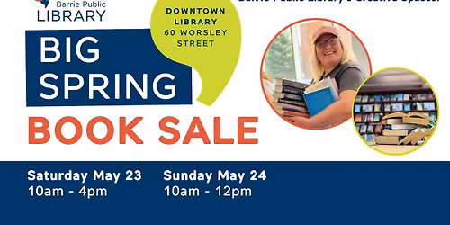 BIG Spring Book Sale