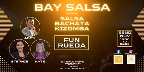 FUN RUEDA Bay Salsa SBK social and party
