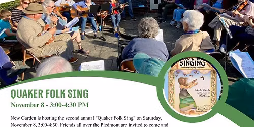 "Quaker Folk Sing"