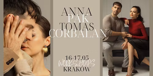 Anna Pak & Tomas Corbalan w Krakowie || Warsztaty & Practilonga