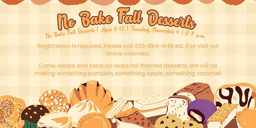 No Bake Fall Desserts