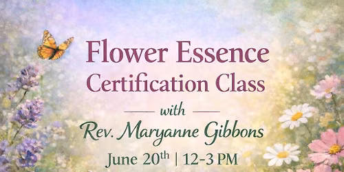 Flower Essence Certification