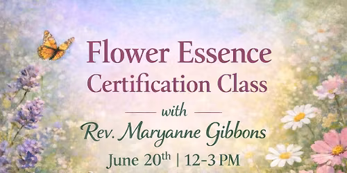 Flower Essence Certification