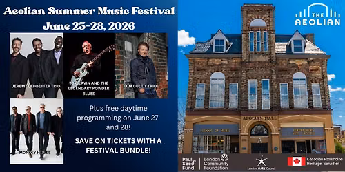 Aeolian Summer Music Festival 2026