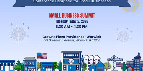 RI Small Business Summit - May 5