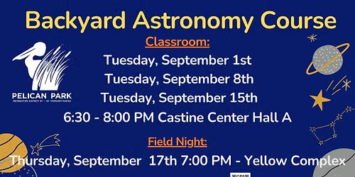 Backyard Astronomy Class