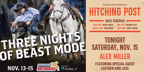 Saturday - North American Championship Rodeo presented by Rural 1st\u00ae