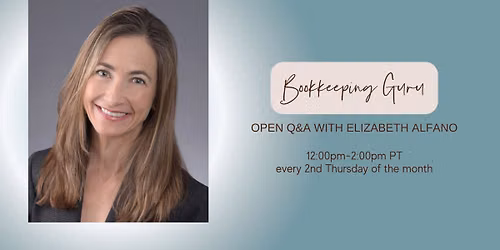 Bookkeeping GURU - Open Q&A with Elizabeth Alfano