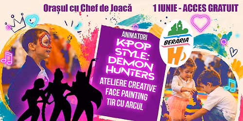  Ora\u0219ul cu Chef de Joac\u0103 - Animatori K-Pop, Ateliere creative & multe alte activit\u0103\u021bi