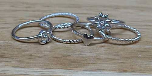 Sterling Silver Stack Ring Workshop 