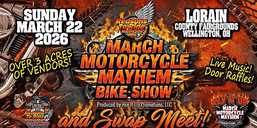 Rev It Up Motorcycle Show & Swapmeet