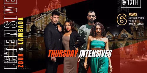 Zouk & Lambada Intensive Thur 13th - BZF 2025
