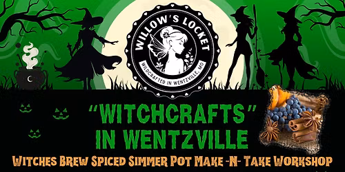 Witchcrafts in Wentzville Make N Take Workshop-Witches Brew Spiced Simmer Pot