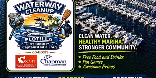 Waterway Cleanup Party - HMY Hosted