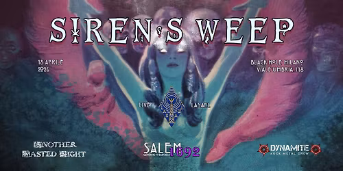 SABATO 18 APRILE @ BLACK HOLE MILANO : LIVE LASAEL + AFTERSHOW DJ SET NELLE DUE SALE\ud83c\udf2a\ud83c\udf2c\ud83d\udda4